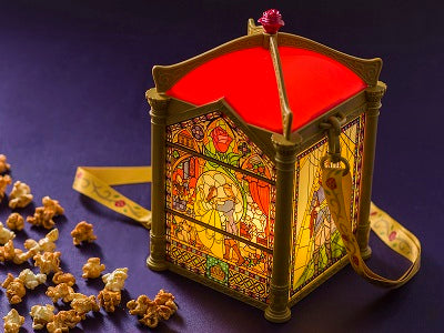 TDR - Beauty and the Beast light-up popcorn bucket