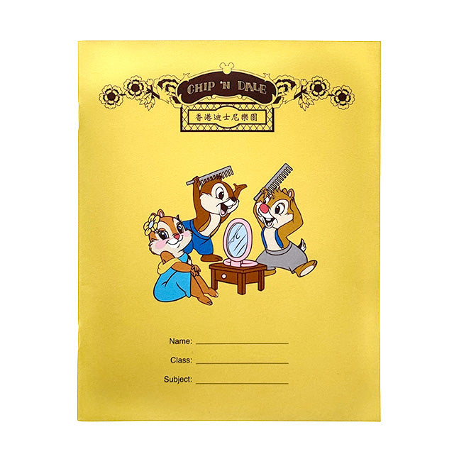 HKDL - Chip 'n' Dale Hong Kong Heritage - Notebook Set of 3