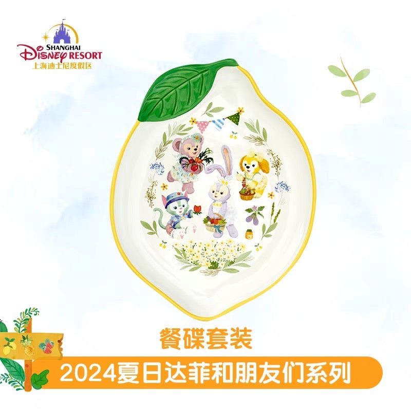 SHDL - Duffy and friends summer 2024 - plate set