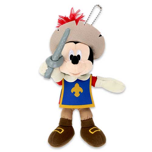 SDJ - The Three Musketeers - plush keychain