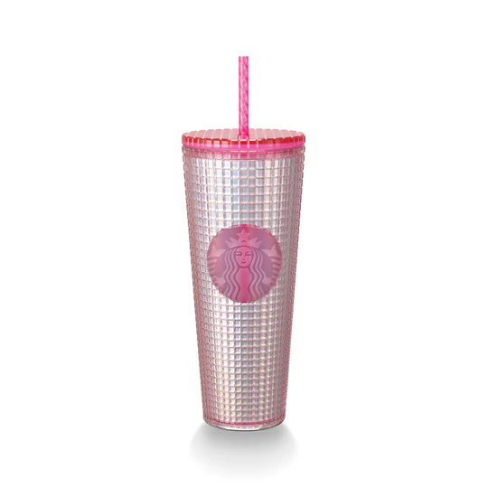 Hong Kong Starbucks - 24OZ BUBBLEGUM GRADIENT COLD CUP
