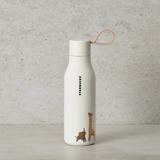 Hong Kong Starbucks - 20OZ ELEPHANT AND GIRAFFEE SS WATER BOTTLE