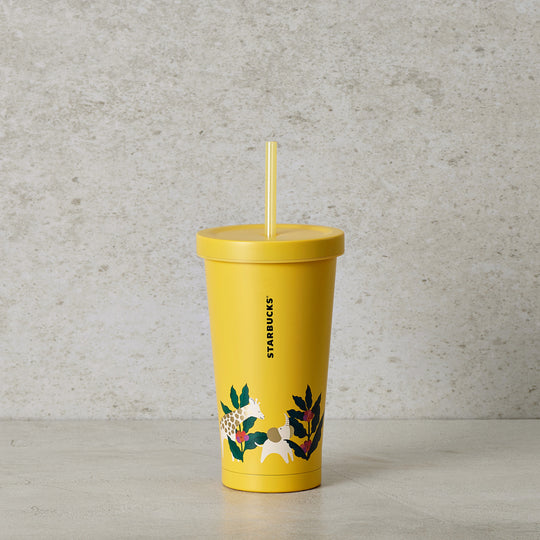 Hong Kong Starbucks - 18OZ SAVANNAH ANIMALS SS COLD CUP