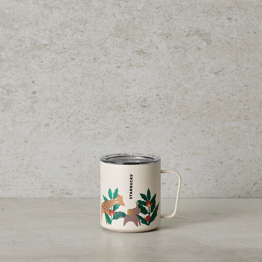 Hong Kong Starbucks - 12OZ SAVANNAH ANIMALS SS MUG