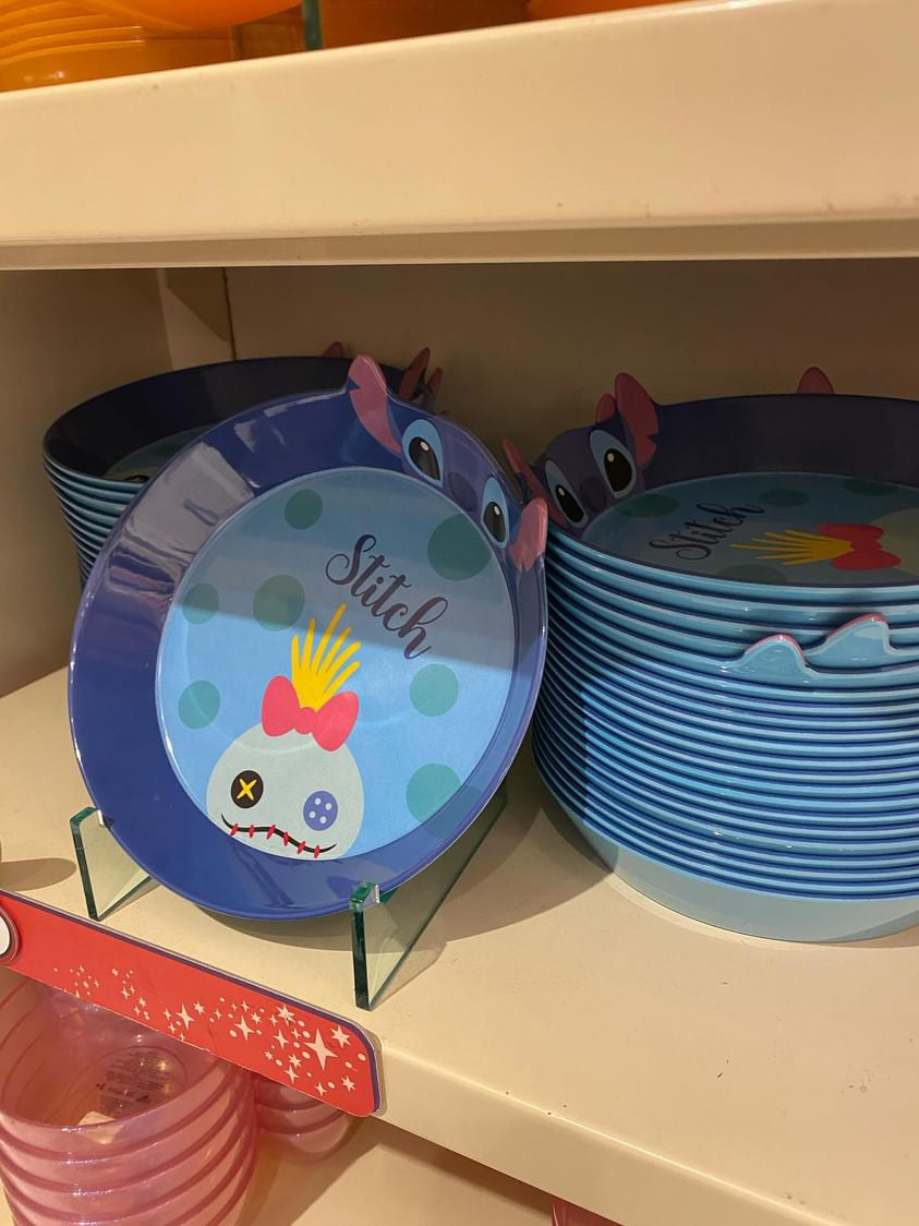 HKDL - Disney Character Plate - Stitch