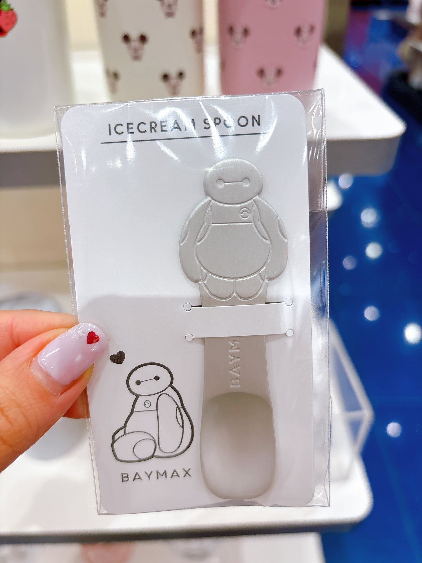 SDJ - Baymax ice cream spoon