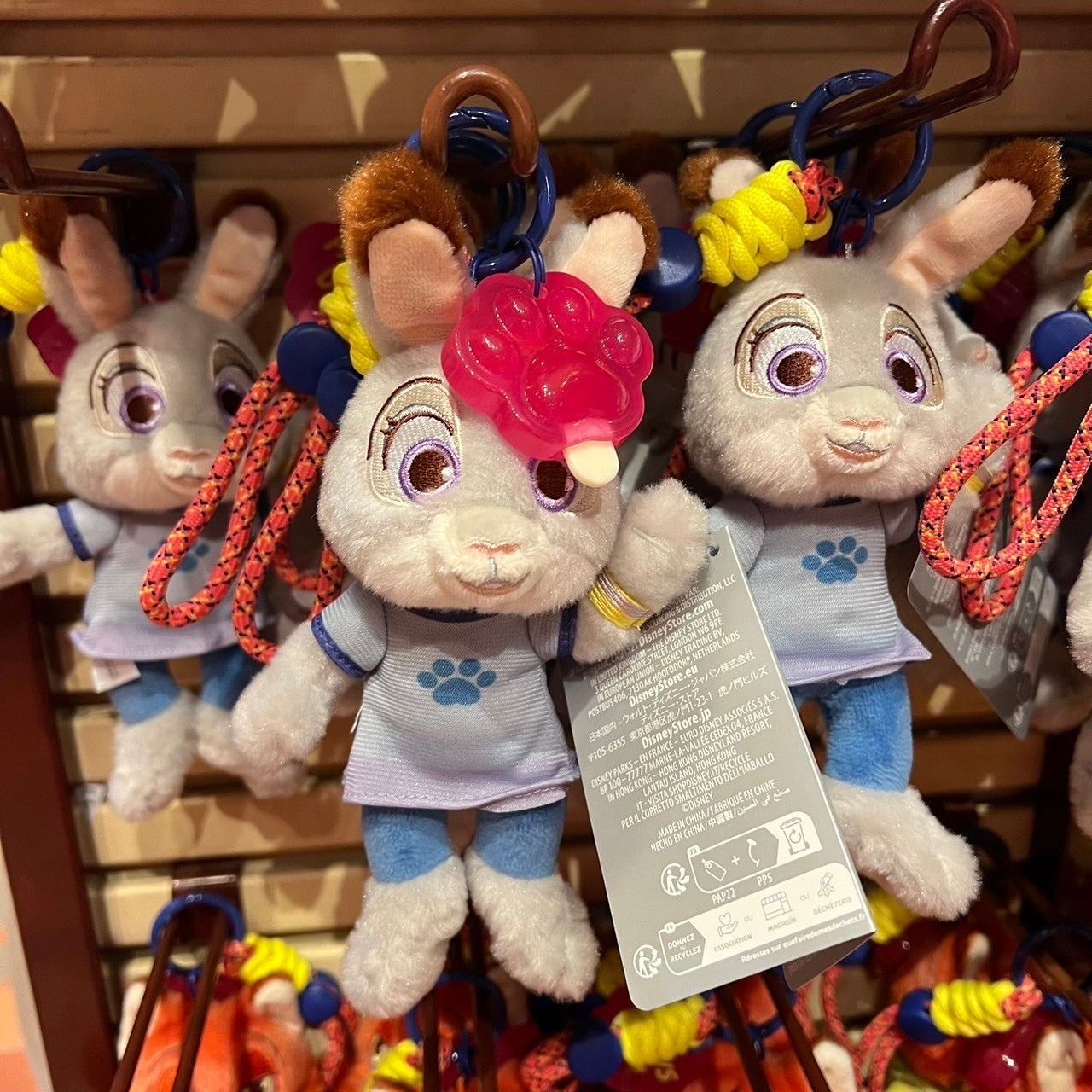 HKDL - Zootopia Judy plush keychain