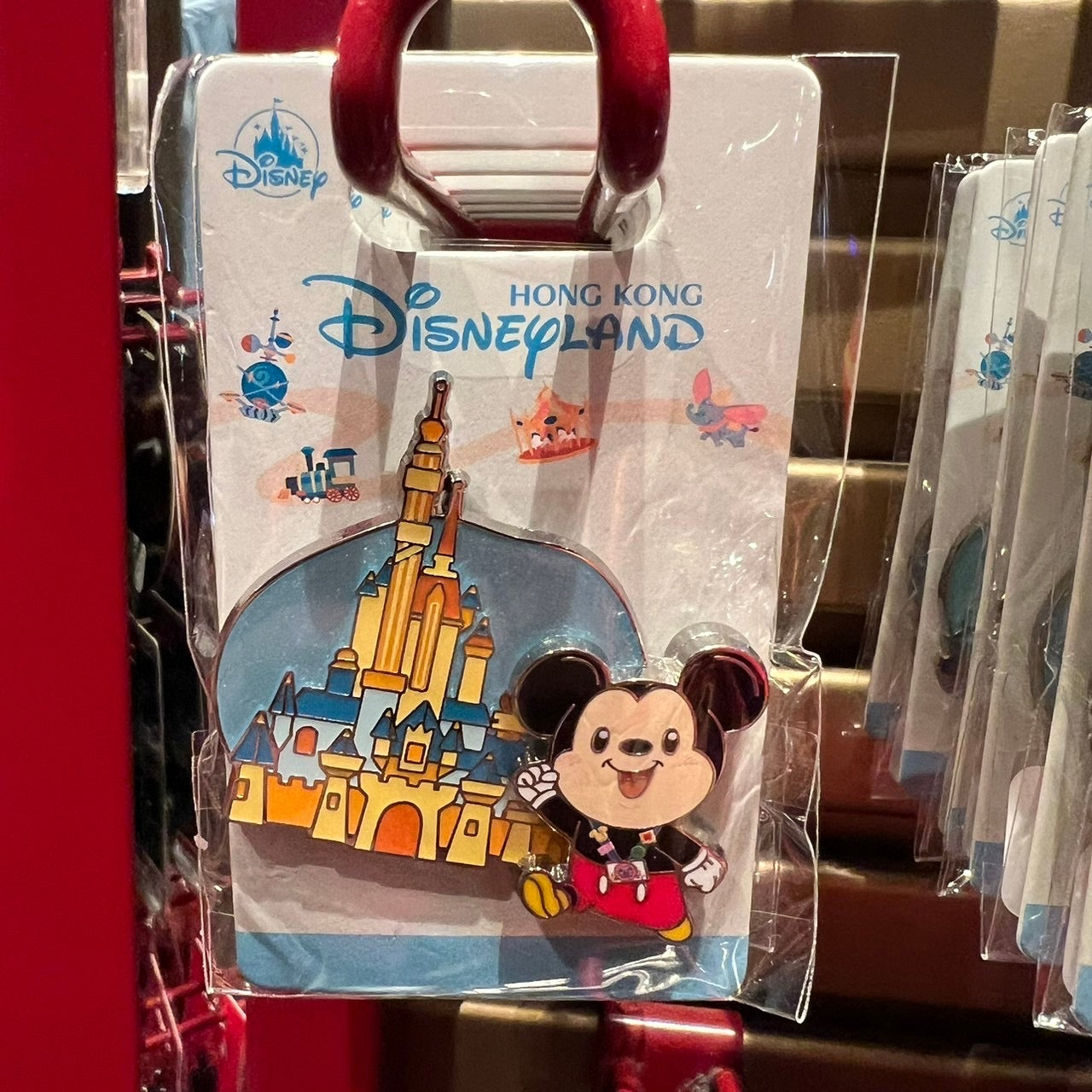 HKDL - HKDL exclusive Mickey and friends pin