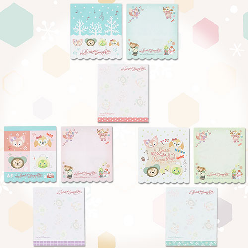 TDR - Duffy and friends Secret of Snowy Day 2025 - Memo set