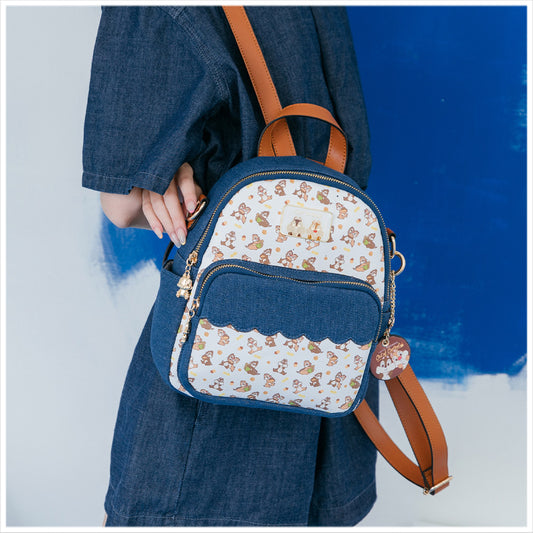 Disney Character - Chip n Dale Demin Collection - Mini backpack
