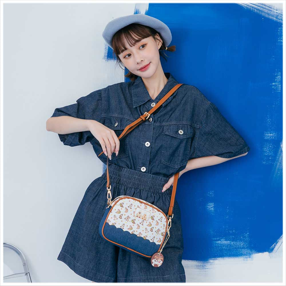 Disney Character - Chip n Dale Demin Collection - Crossbody bag