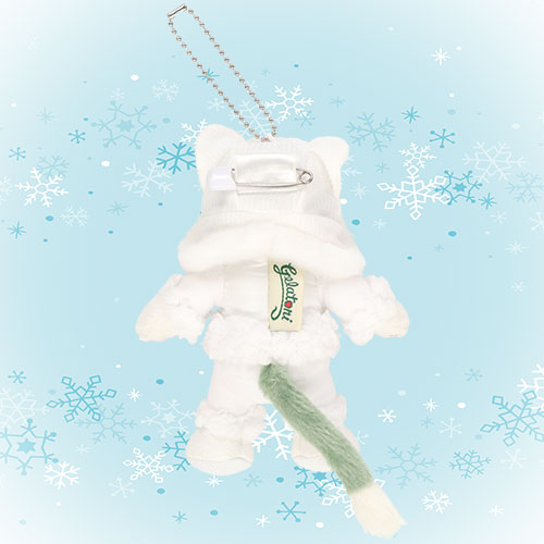 TDR - Duffy and friends White Wintertime Wonders Collection - Plush keychain