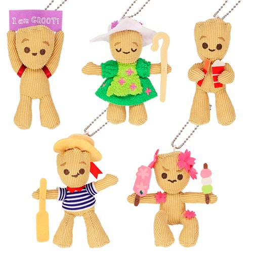 TDR - It's small world with Groot Collection - random plush keychain