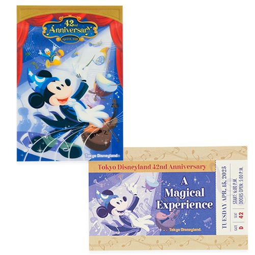 TDR - Tokyo Disneyland 42nd Anniversary - Postcard set