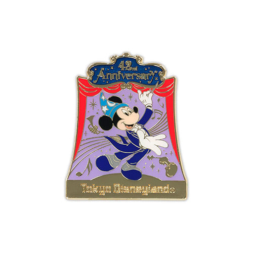TDR - Tokyo Disneyland 42nd Anniversary - Pin