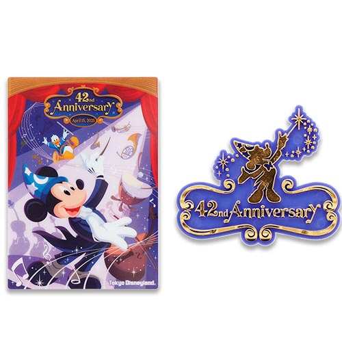 TDR - Tokyo Disneyland 42nd Anniversary - Magnet set