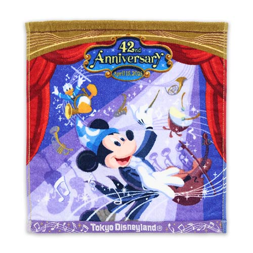TDR - Tokyo Disneyland 42nd Anniversary - Mini towel