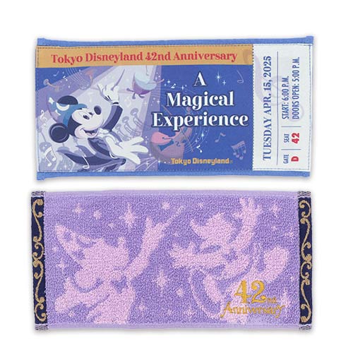 TDR - Tokyo Disneyland 42nd Anniversary - Mini towel set