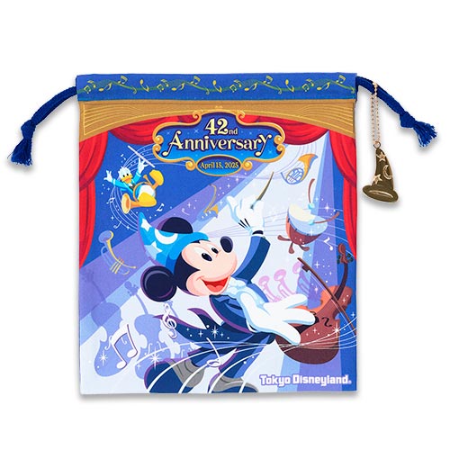 TDR - Tokyo Disneyland 42nd Anniversary - Pouch