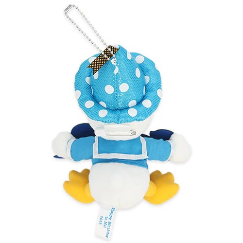 TDR - 2025 - Donald Birthday plush keychain