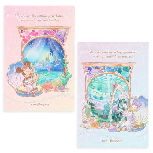 TDR - Disney Sea 24th Anniversary - Postcard set