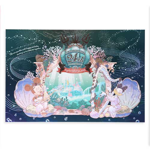 TDR - Disney Sea 24th Anniversary - Postcard set