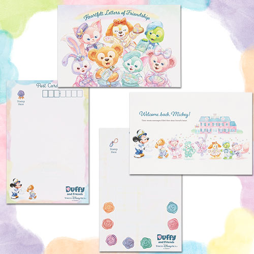 TDR - Heartfelt Letters of Friendship - Postcard and Seal