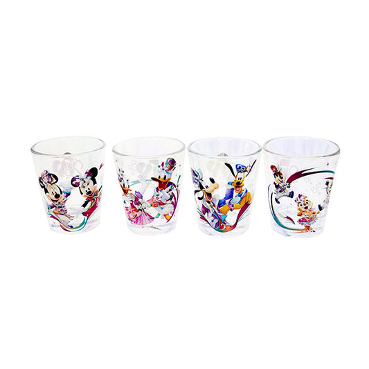 HKDL - 20th Anniversary Grand Celebration Mickey & Friends Shot Glass Set