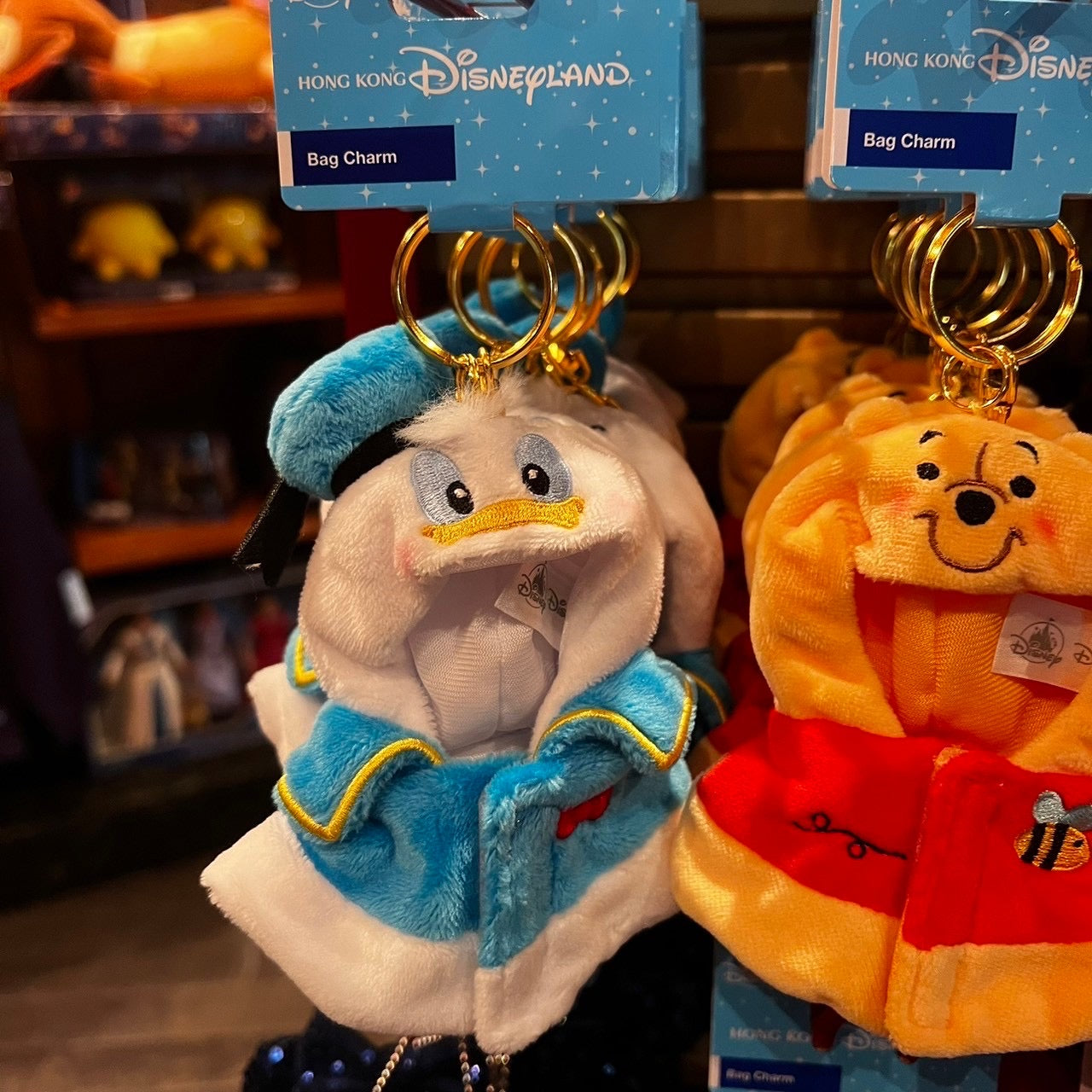 HKDL - Donald Duck keychain