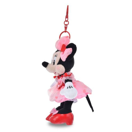 Disney Store Japan - Full of Love - Minnie Plush Keychain