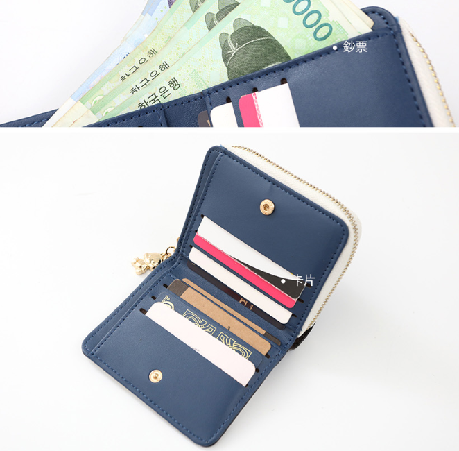 Disney Character - Chip n Dale Demin Collection - Short wallet