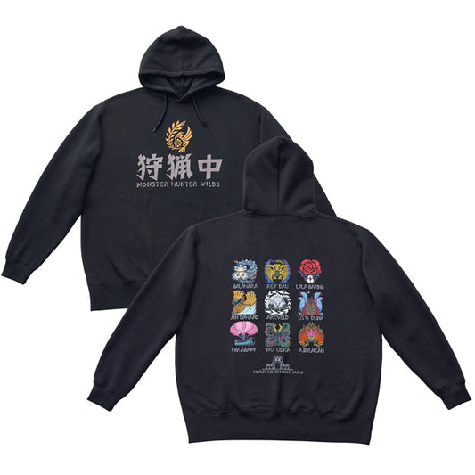 Universal Studio Japan-Monster Hunter Wilds-Black Parka. Shop at LEALEA MART.
