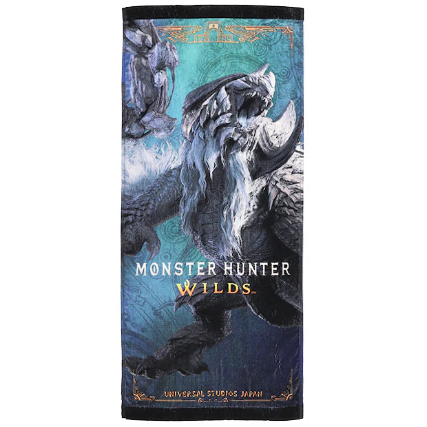 Universal Studio Japan-Monster Hunter Wilds-Face Towel. Shop at LEALEA MART.