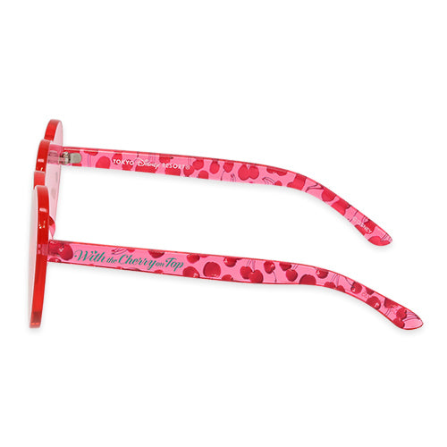 Tokyo Disney Resort Valentine 2026 Minnie Mouse Fashion Glasses - Sweet and Loving with the Cherry on top Collection