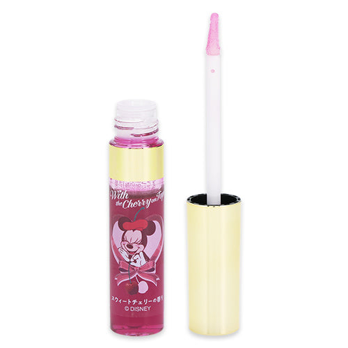 Tokyo Disney Resort Valentine 2026 Minnie Mouse Lipgloss - Sweet and Loving with the Cherry on top Collection
