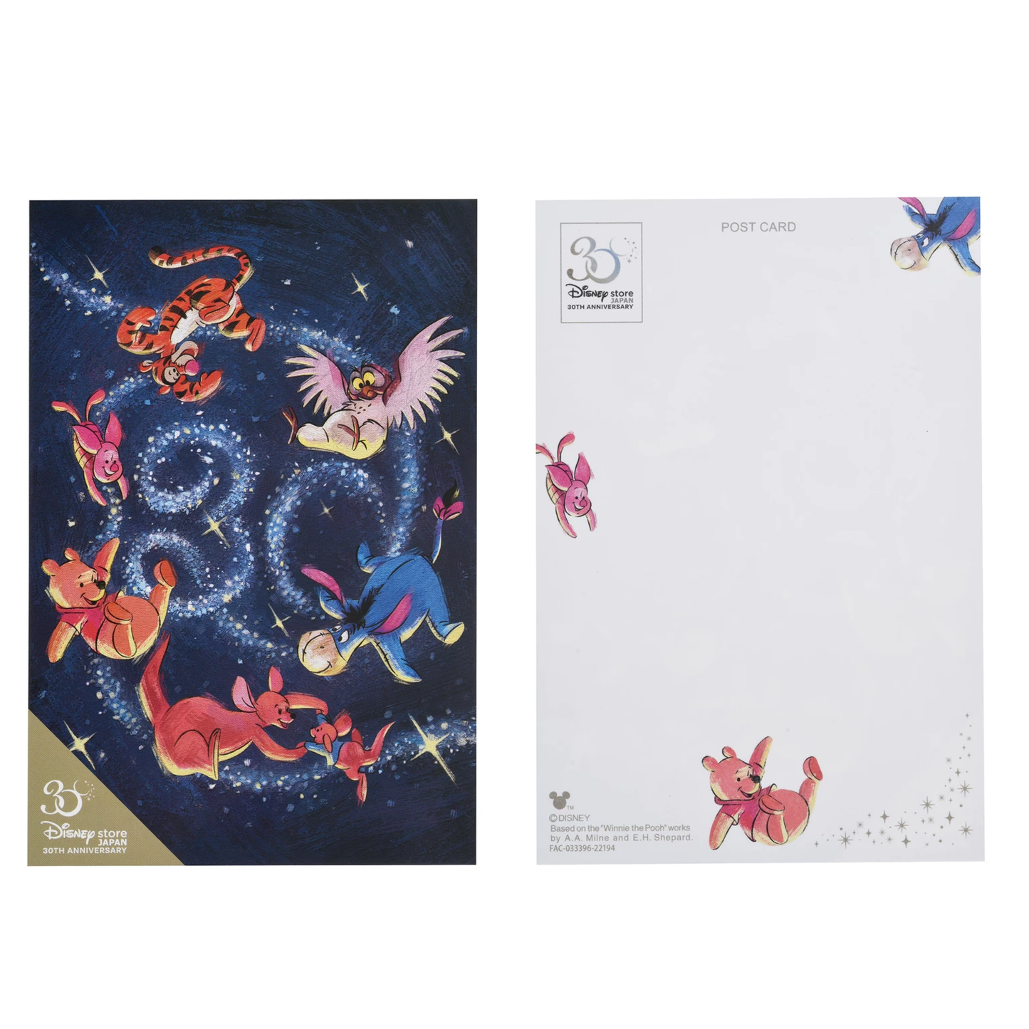 SDJ - Disney Store Japan 30TH Anniversary - Postcard set
