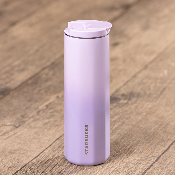Hong Kong Starbucks - Spring Light Purple Sapphire Stainless Steel Tumbler 16oz
