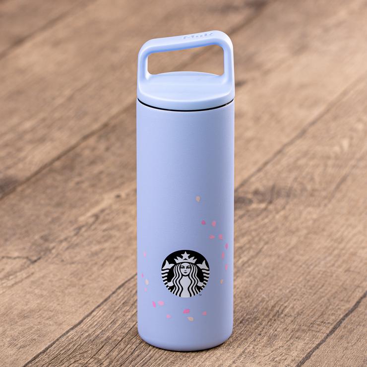 Hong Kong Starbucks - Spring Purple Floating Petal Stainless Steel Tumbler 16oz