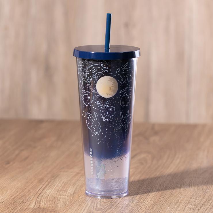 Hong Kong Starbucks - Stargazing Bunny Cold Cup 24oz