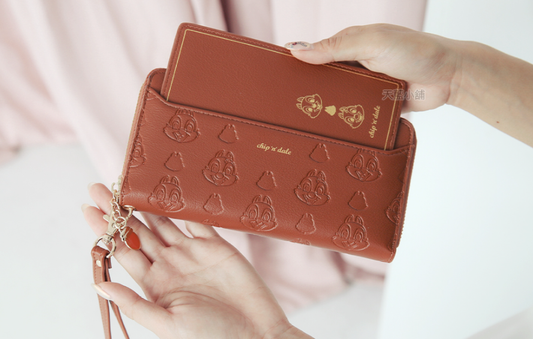 Disney Characters Long Wallet with Card Holder