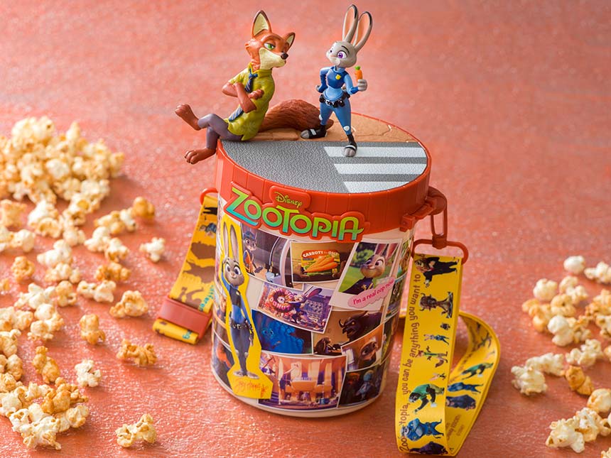 TDR - Zootopia Popcorn Bucket