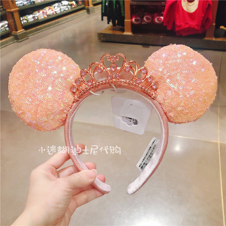 SHDL - Baby Pink Tiara ears / headband