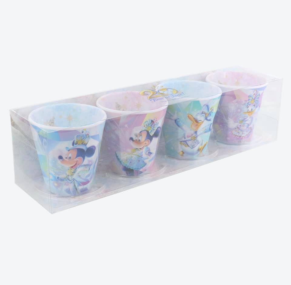 TRD - Disney Sea 20th anniversary - Cup set of 4