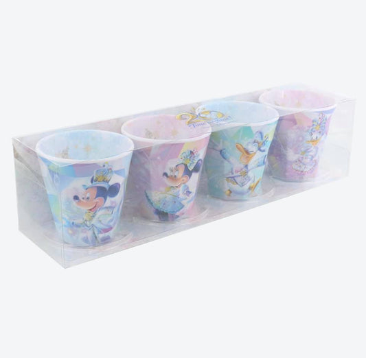 TRD - Disney Sea 20th anniversary - Cup set of 4