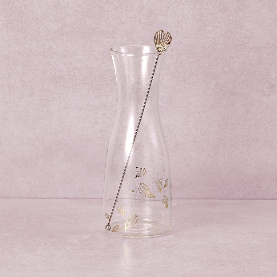 Hong Kong Starbucks Sakura Collection 2022 - 25OZ CHERRY BLOSSOM PETAL CARAFE WITH STIRRER