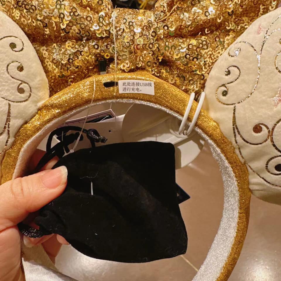 SHDL - Lightup ears / headband (USB chargeable with cable wire)