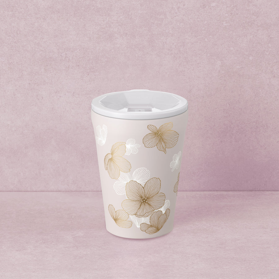 Hong Kong Starbucks Sakura Collection 2022 - 10.4OZ CHERRY BLOSSOM IN BLOOM STAINLESS STEEL TUMBLER