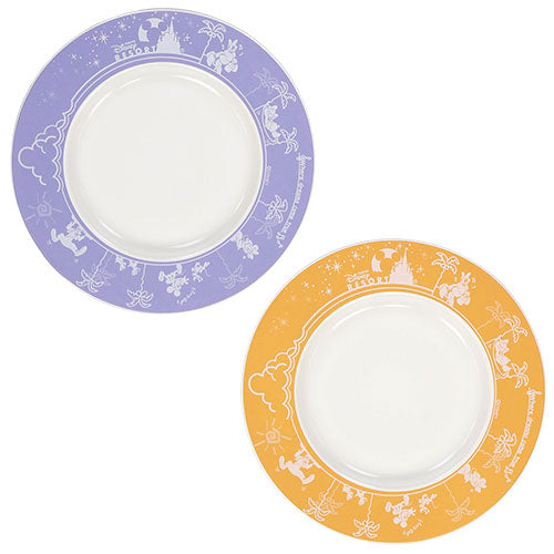 TDR - Tokyo Disney Resort Plate Set of 4