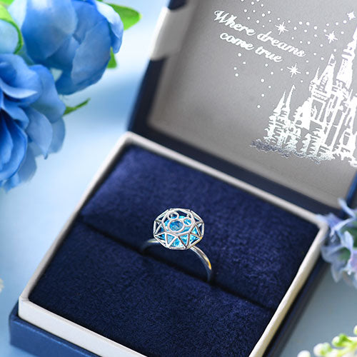TDR - Disney Blue Ever After Collection - Free size Ring