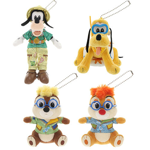 TDR - Disney Sea 20th Anniversary Collection - Plush keychain set of 8